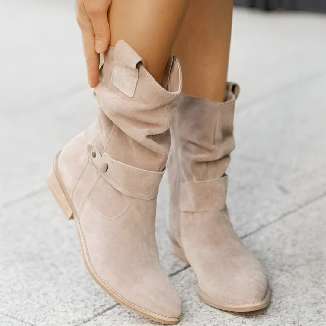 Valenzora | Stiefel mit Absatz und weicher Sohle
