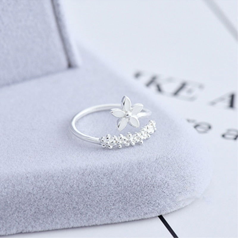 Valenzora | Ring Flower Fresh - Silver