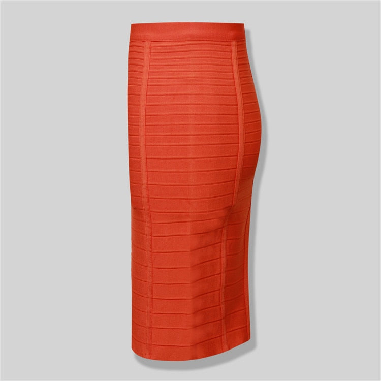Valenzora | Bodycon rayon bandage skirt