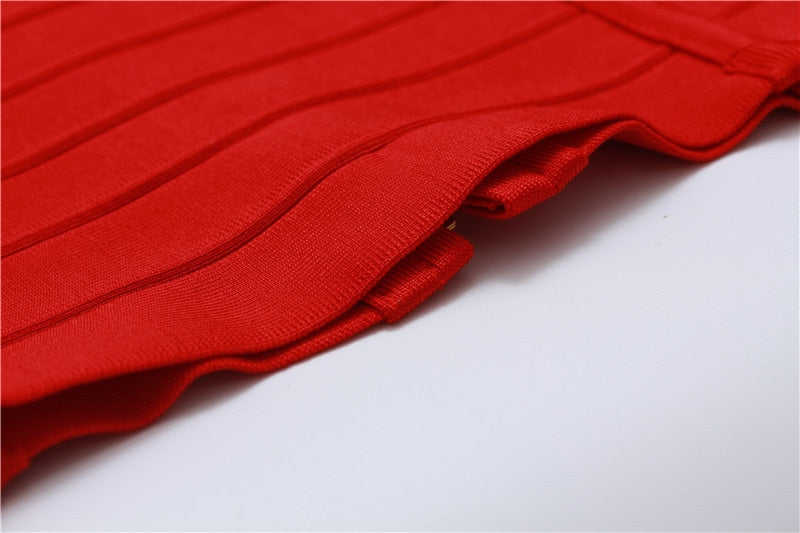 Valenzora | Bodycon rayon bandage skirt