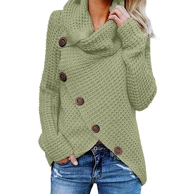 Fashionable and effortless winter top