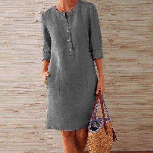 Valenzora - Midi-length dress for women