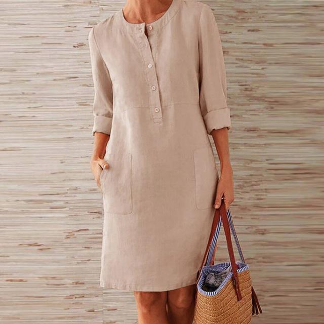 Valenzora - Midi-length dress for women