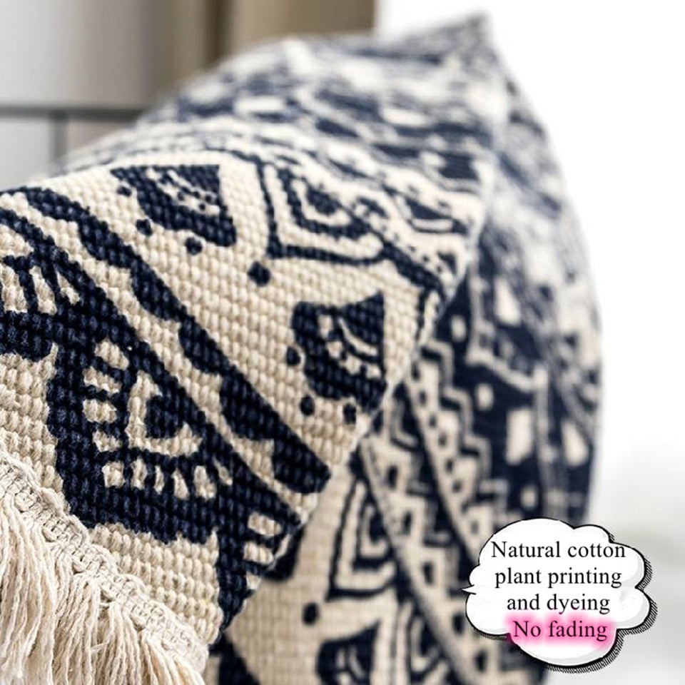 Valenzora | Boho-Strandteppich mit Quasten
