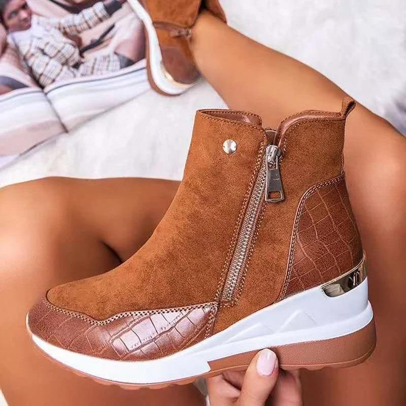 Valenzora | High-top Plateau-Stiefeletten