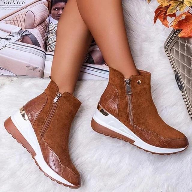 Valenzora | High-top Plateau-Stiefeletten