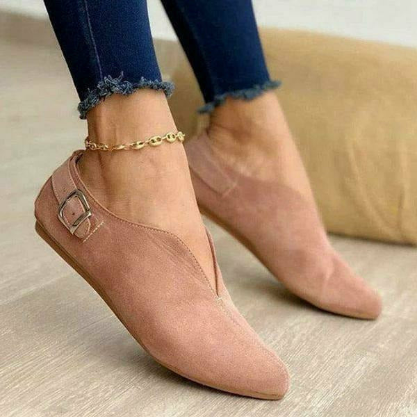 Valenzora | Flache Wildleder-Freizeitschuhe