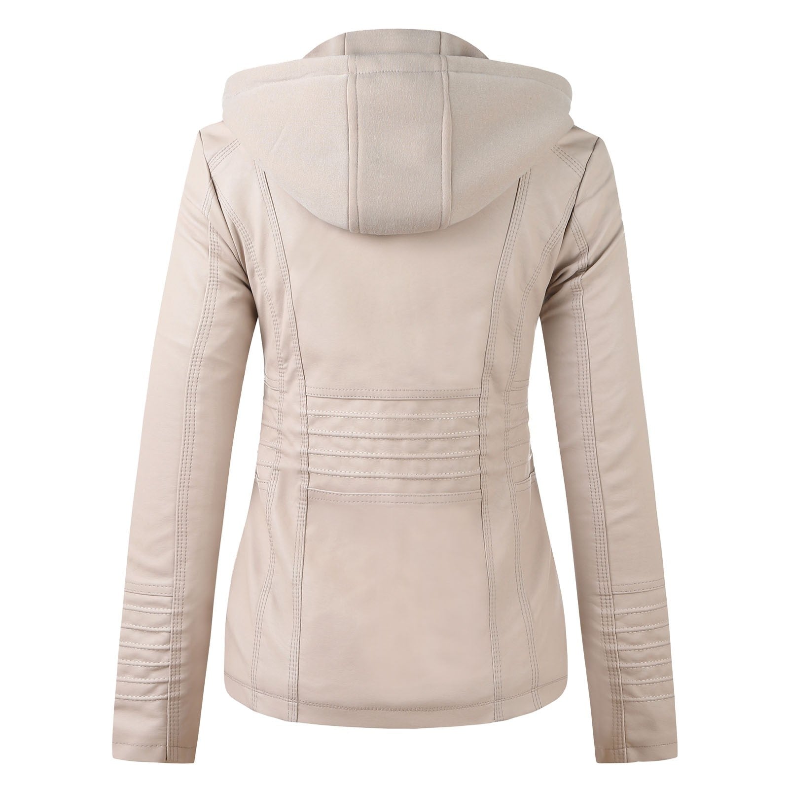 Valenzora | Designer Leather Jacket with Hood