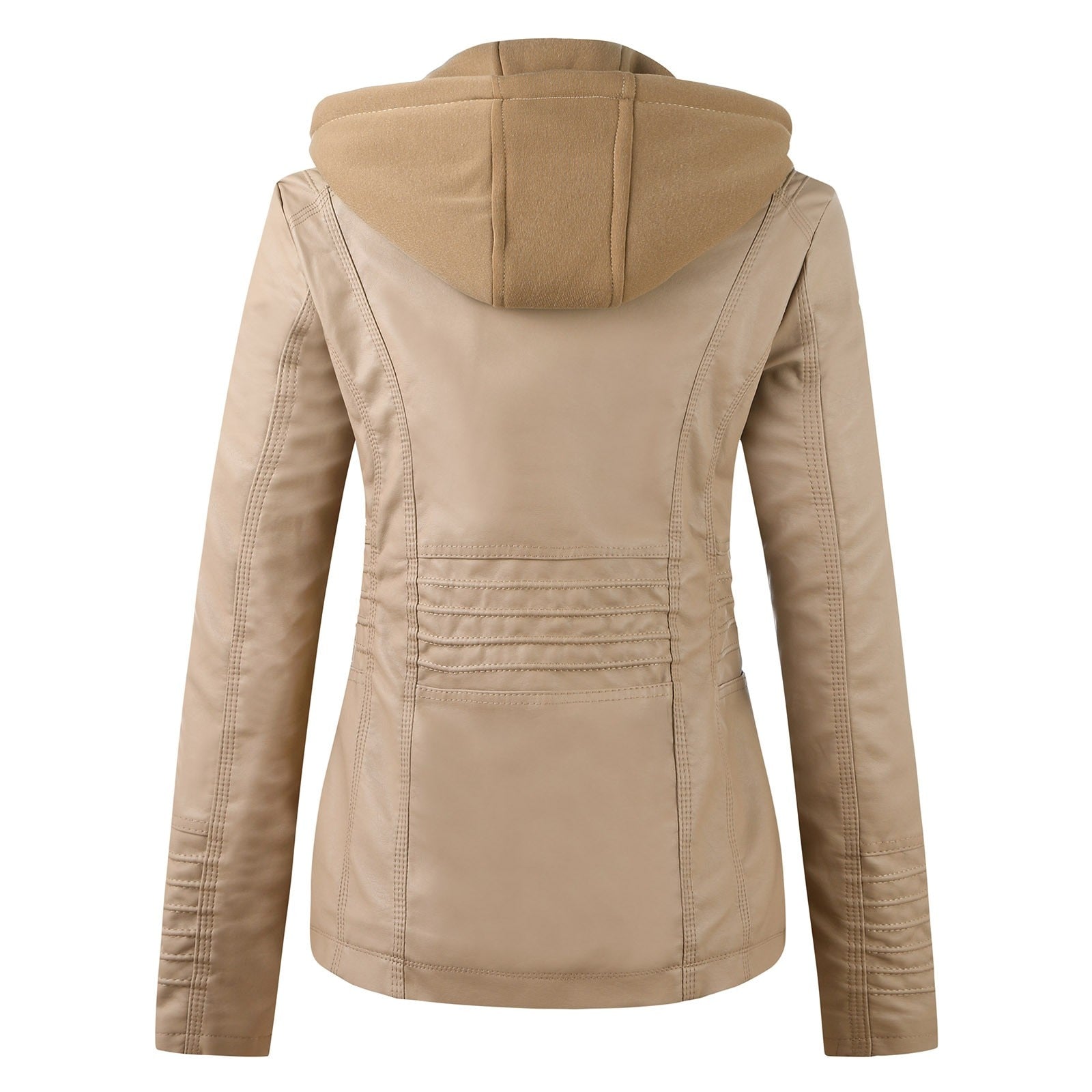 Valenzora | Designer Leather Jacket with Hood