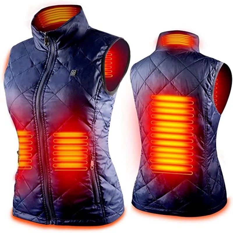 Valenzora | Fashionable heated vest with USB