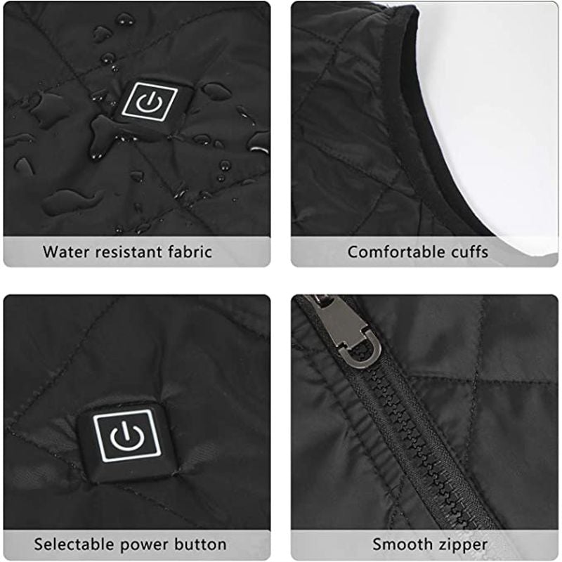 Valenzora | Fashionable heated vest with USB
