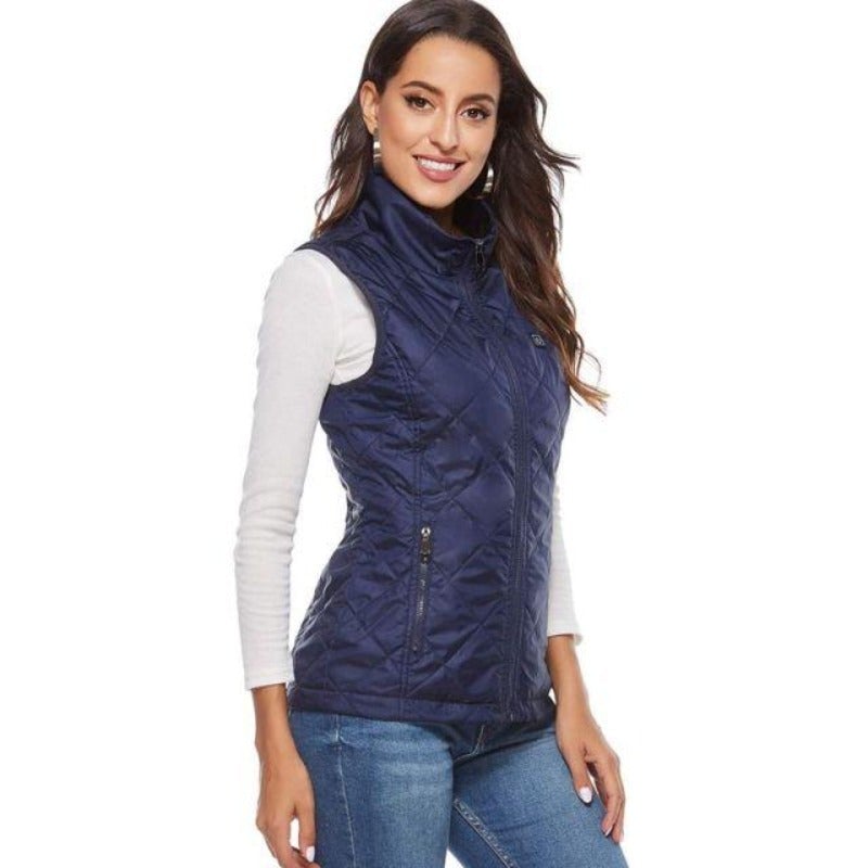 Valenzora | Fashionable heated vest with USB