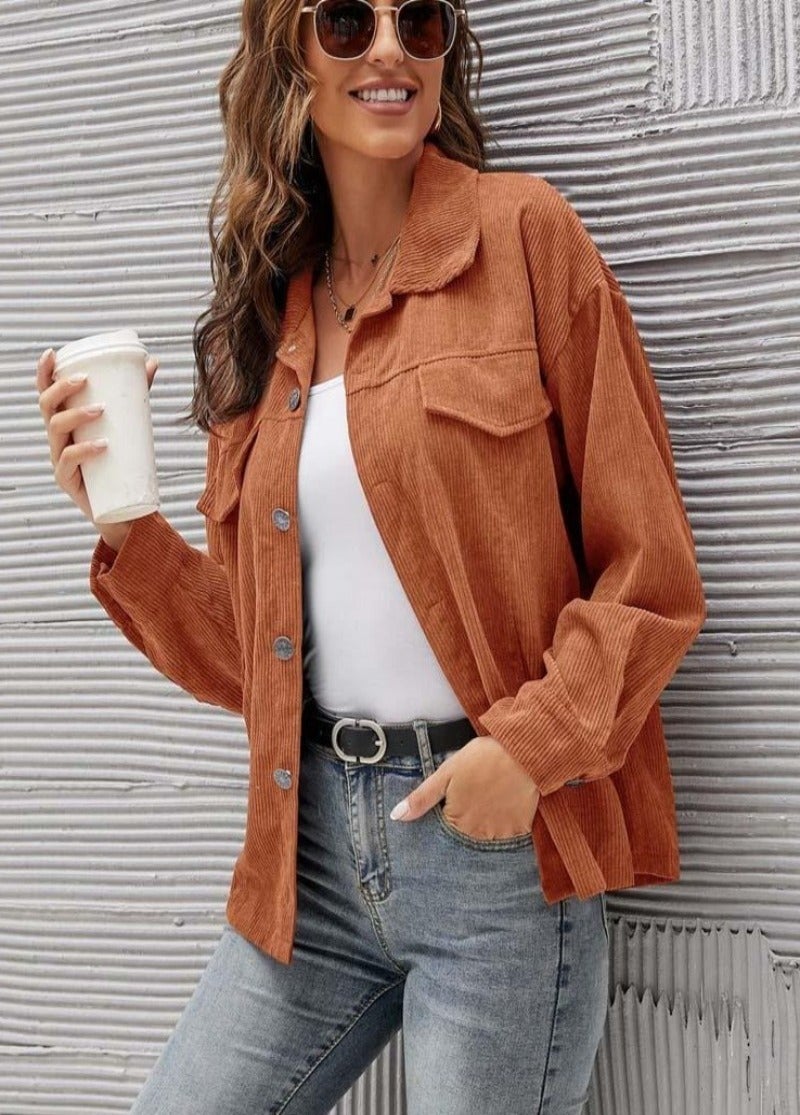 Valenzora | Moderne Cordjacke