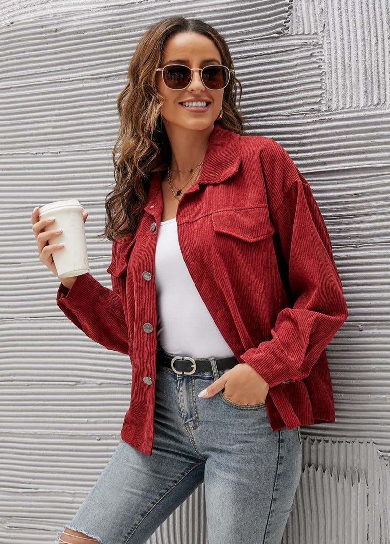Valenzora | Moderne Cordjacke