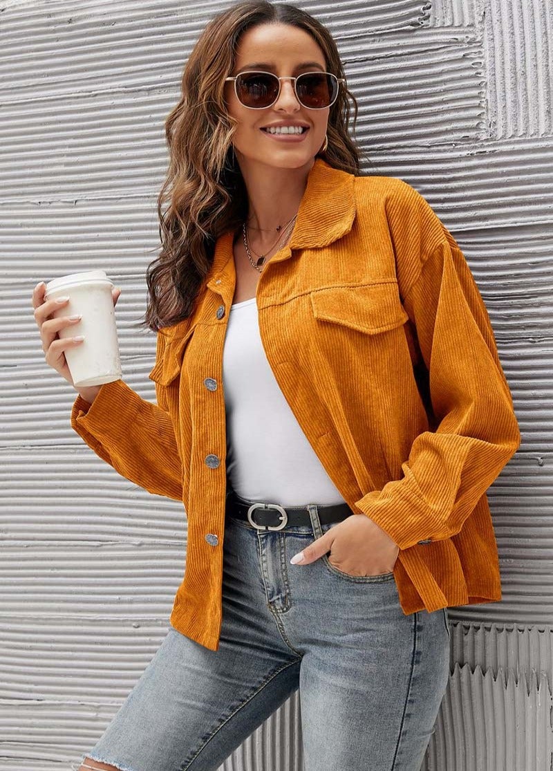 Valenzora | Moderne Cordjacke