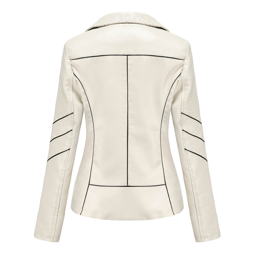 Valenzora | Casual leather blazer