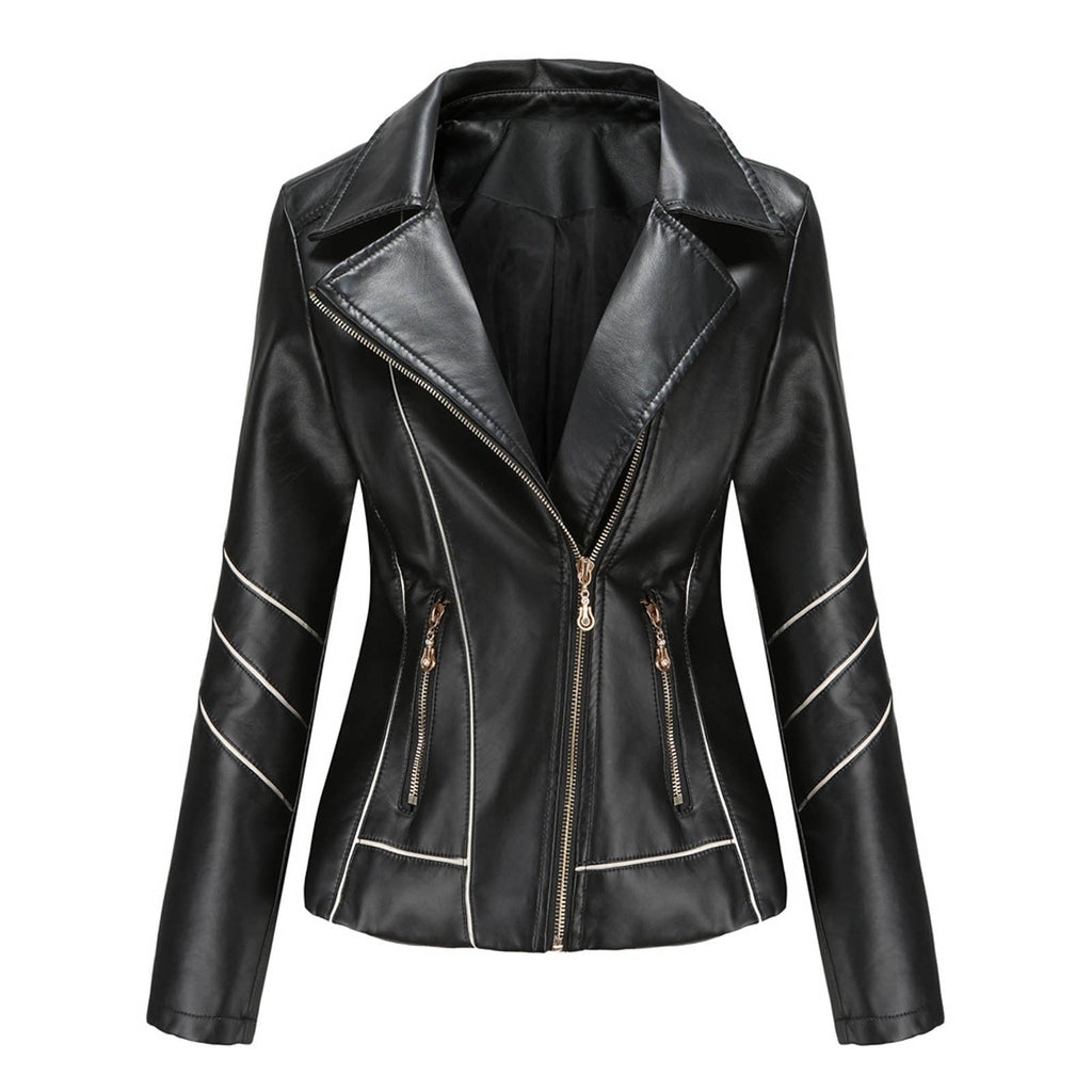Valenzora | Casual leather blazer