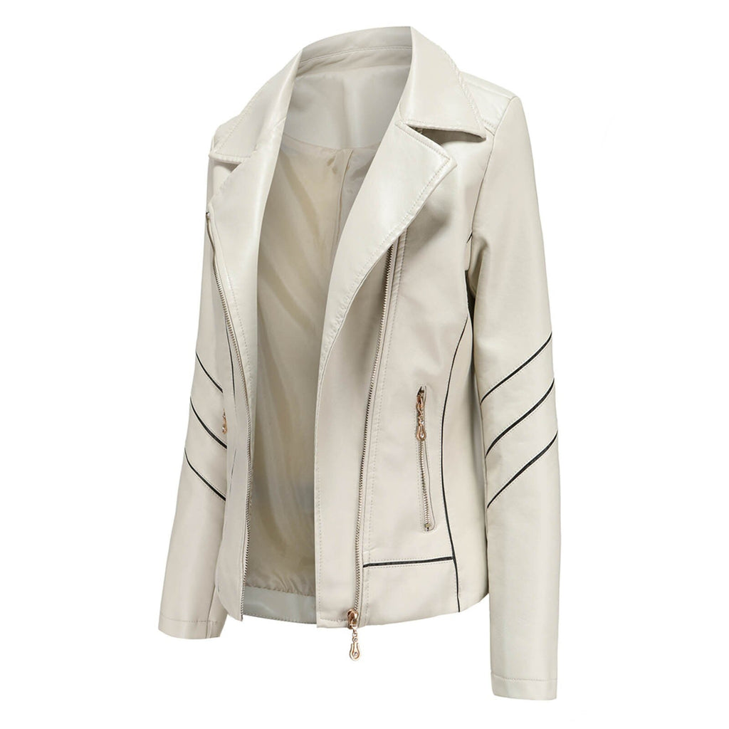 Valenzora | Casual leather blazer