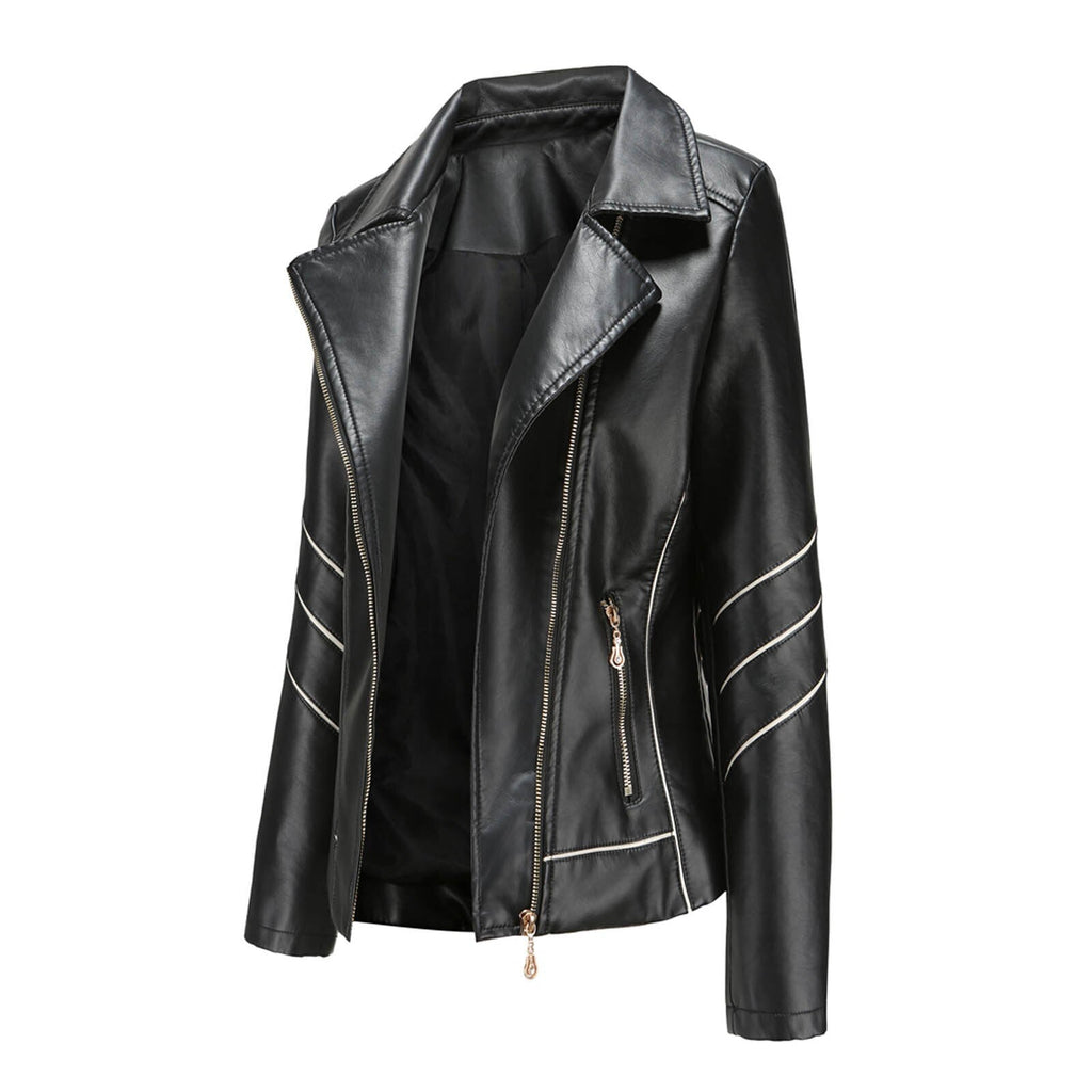 Valenzora | Casual leather blazer