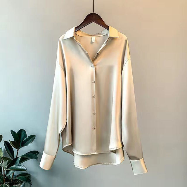 Valenzora | Elegantes Satenshirt
