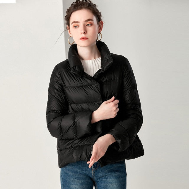 Valenzora Elegant | Ultraleichte Daunenjacke Plus