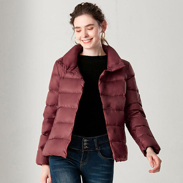 Valenzora Elegant | Ultraleichte Daunenjacke Plus
