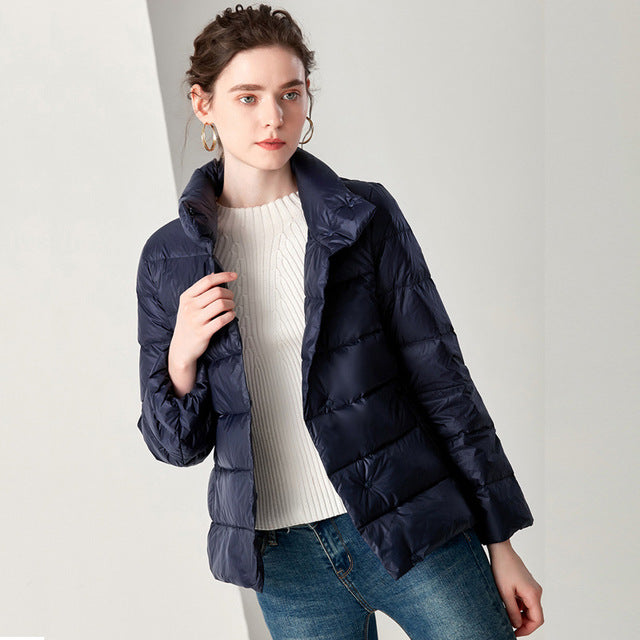Valenzora Elegant | Ultraleichte Daunenjacke Plus
