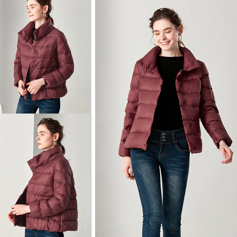 Valenzora Elegant | Ultraleichte Daunenjacke Plus