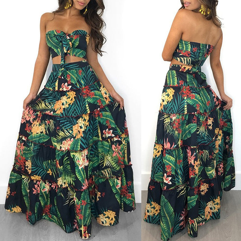 Valenzora | Two-piece bandeau maxi