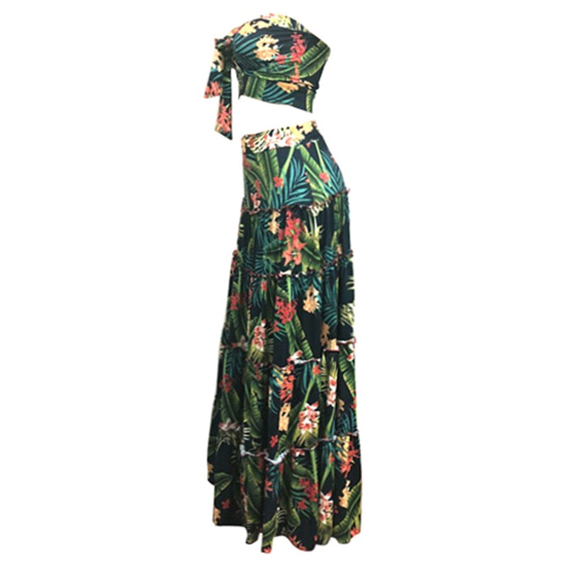 Valenzora | Two-piece bandeau maxi
