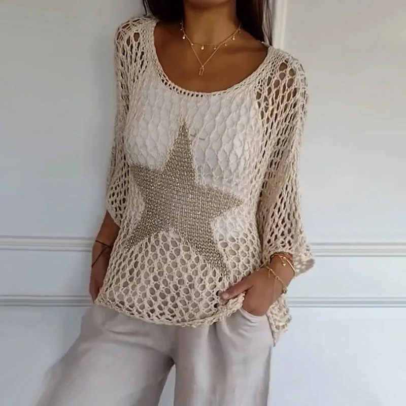 Sheer mesh crop top