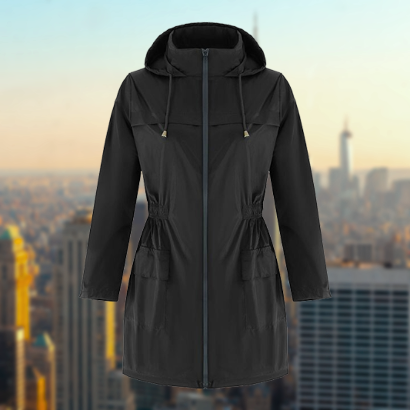 Valenzora | Wasserdichte, leichte Regenjacke für Damen