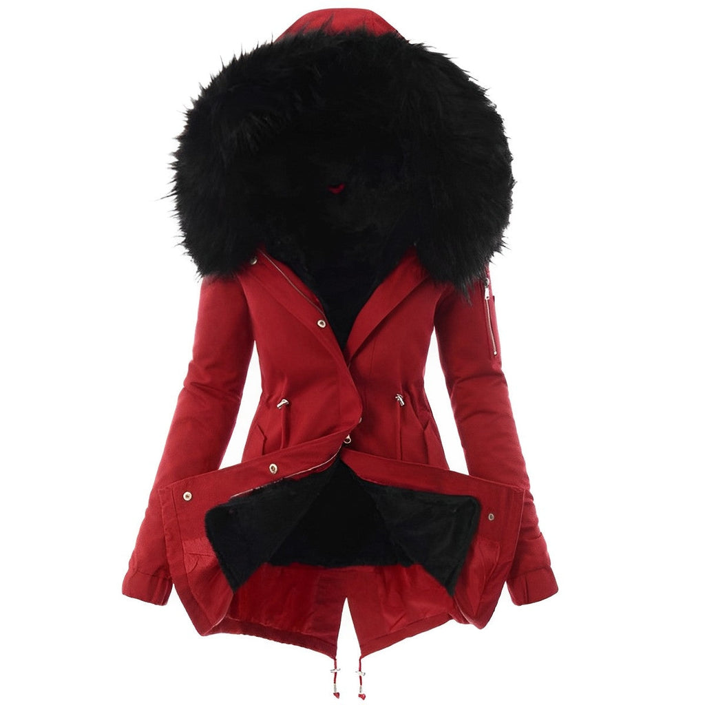Valenzora | Warme Winterjacke aus Fell