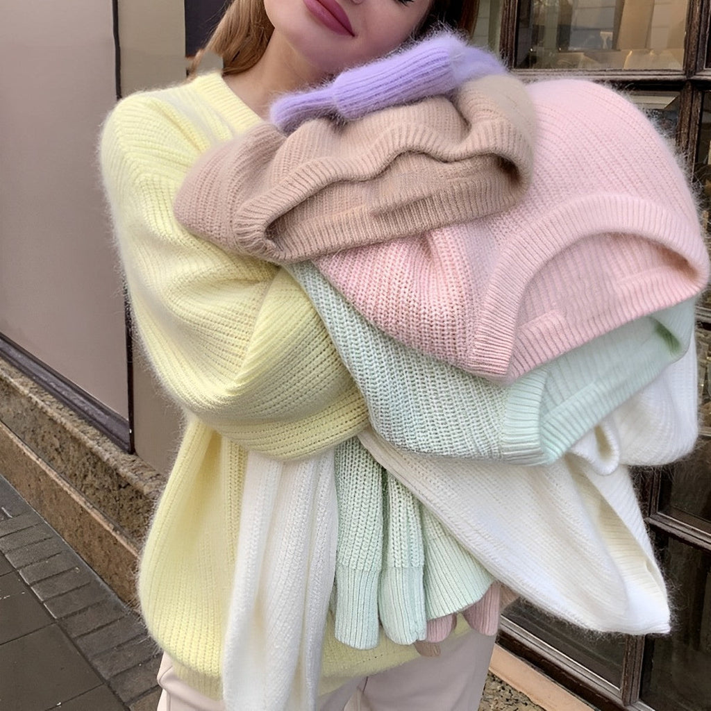 Valenzora | Elegant cashmere knit sweater
