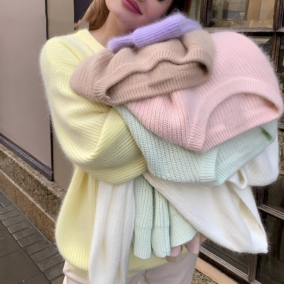 Valenzora | Elegant cashmere knit sweater