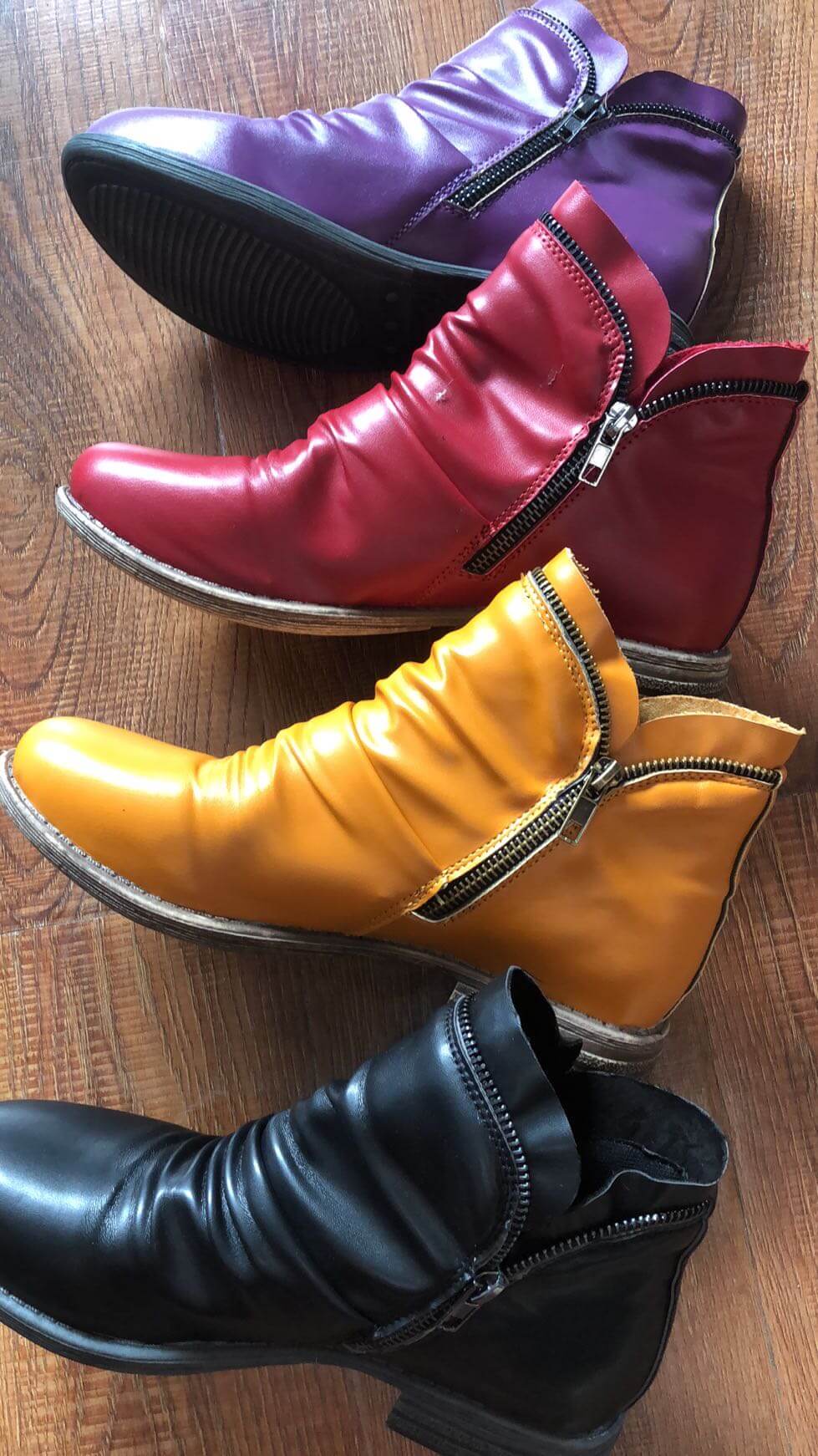Valenzora | Damen-Reißverschlussstiefel