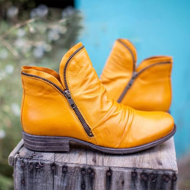 Valenzora | Damen-Reißverschlussstiefel
