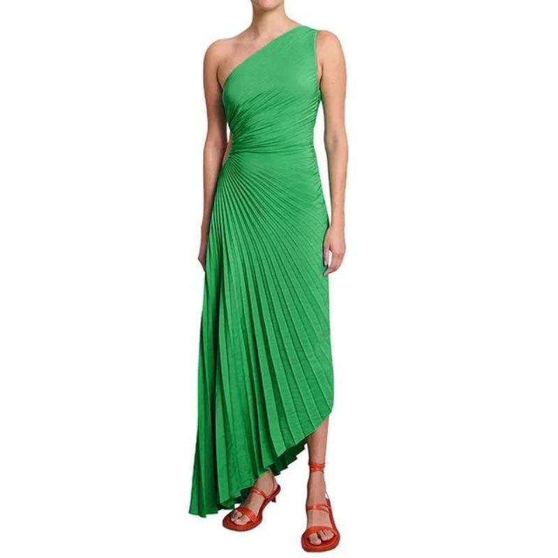 Valenzora | One Shoulder Maxi Dress