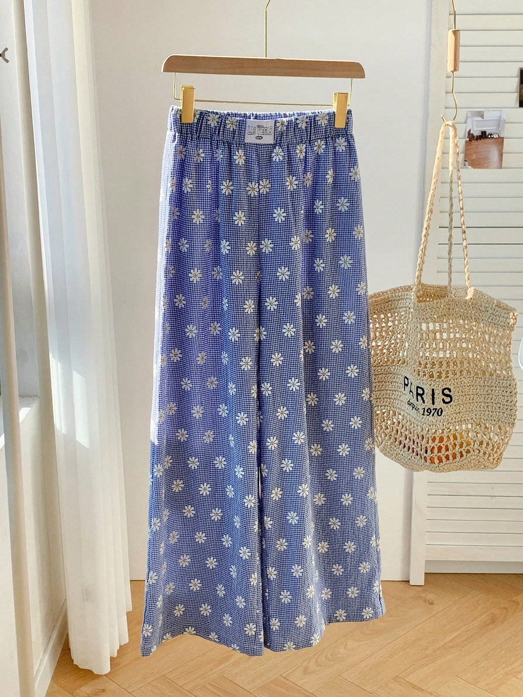 Valenzora | STRIPED FABRIC TROUSERS