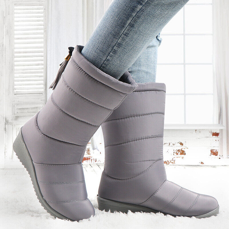 Waterproof mid-height boots