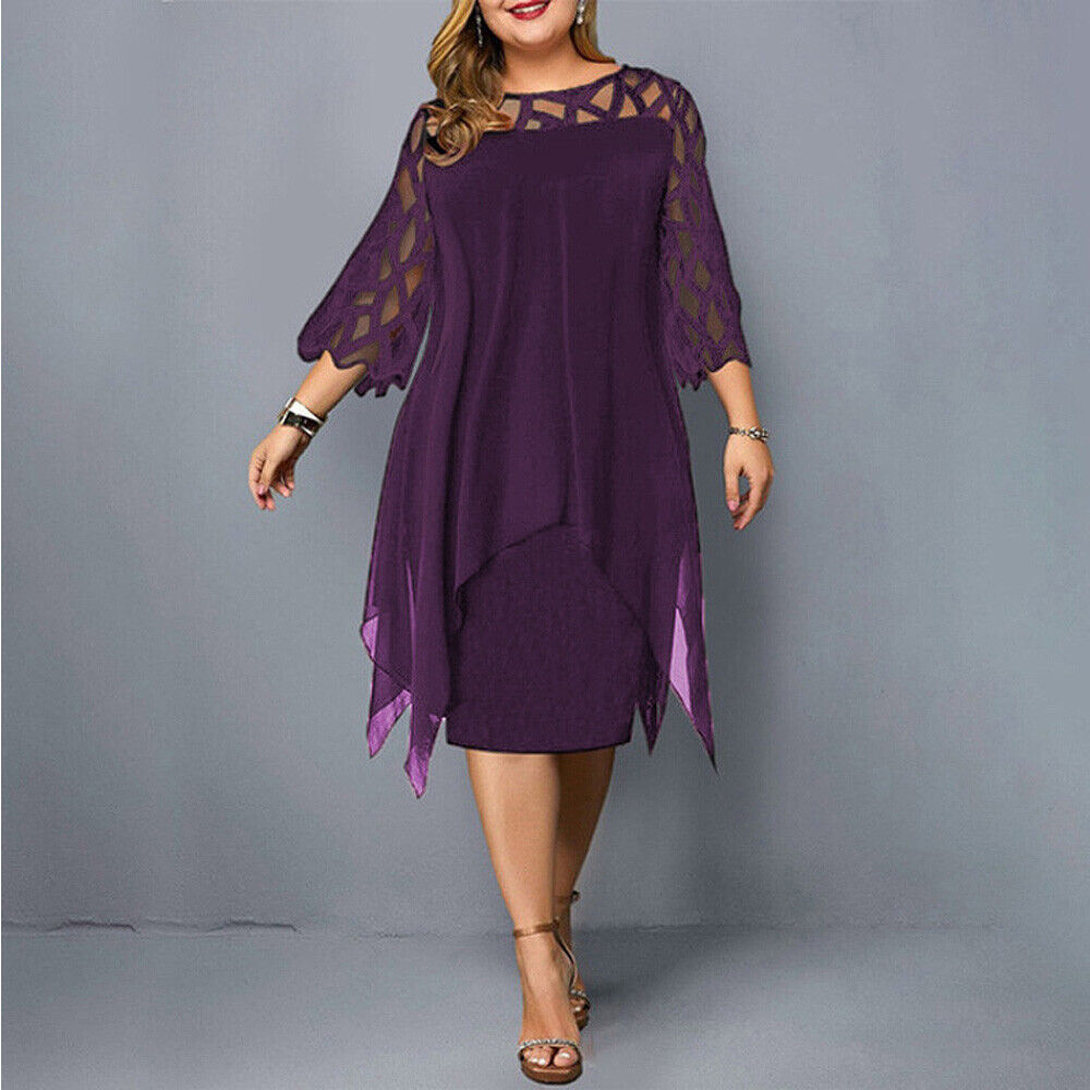 Valenzora | Airy and elegant plus-size dress