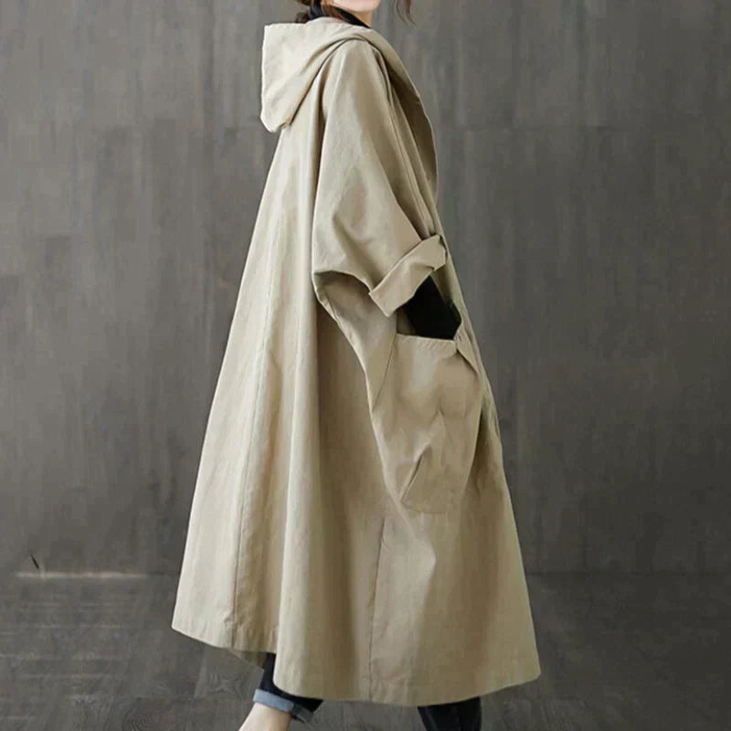 Valenzora | Trench coat with large pockets