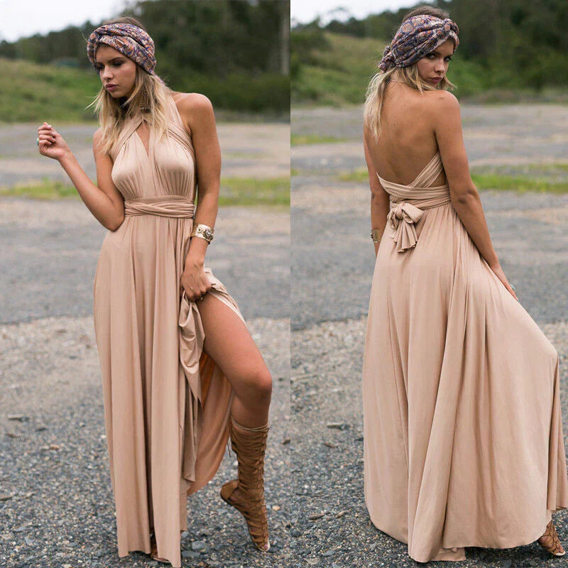 Valenzora | Stylish multiway maxi dress