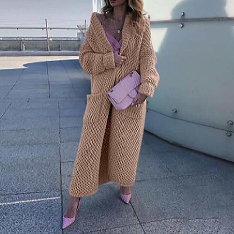 Valenzora - Women's Long Cardigan Sweater
