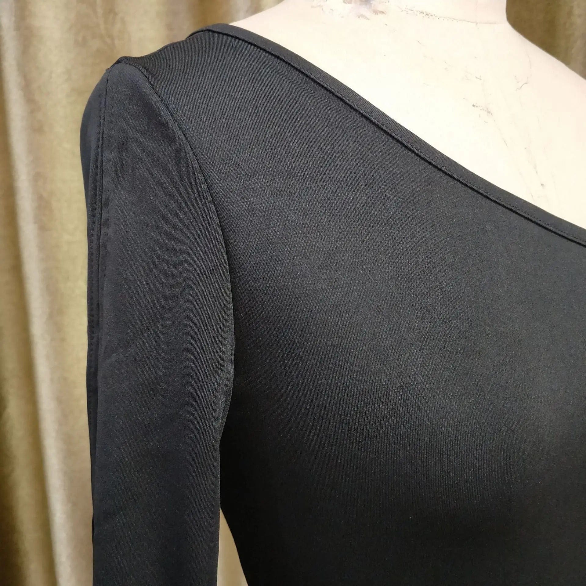 Asymmetrical one-shoulder jumpsuit