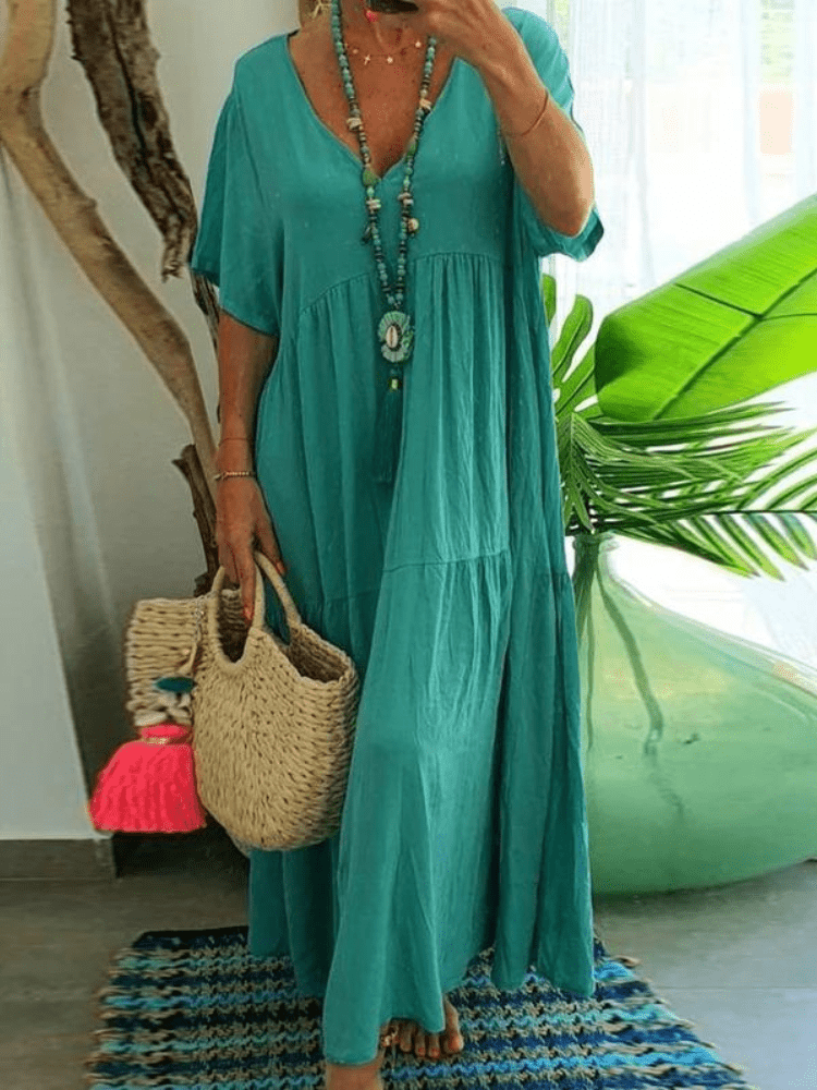 Valenzora | Pretty short-sleeved dress