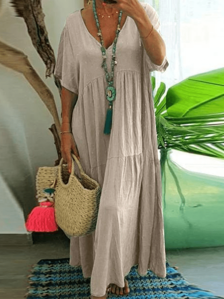 Valenzora | Pretty short-sleeved dress