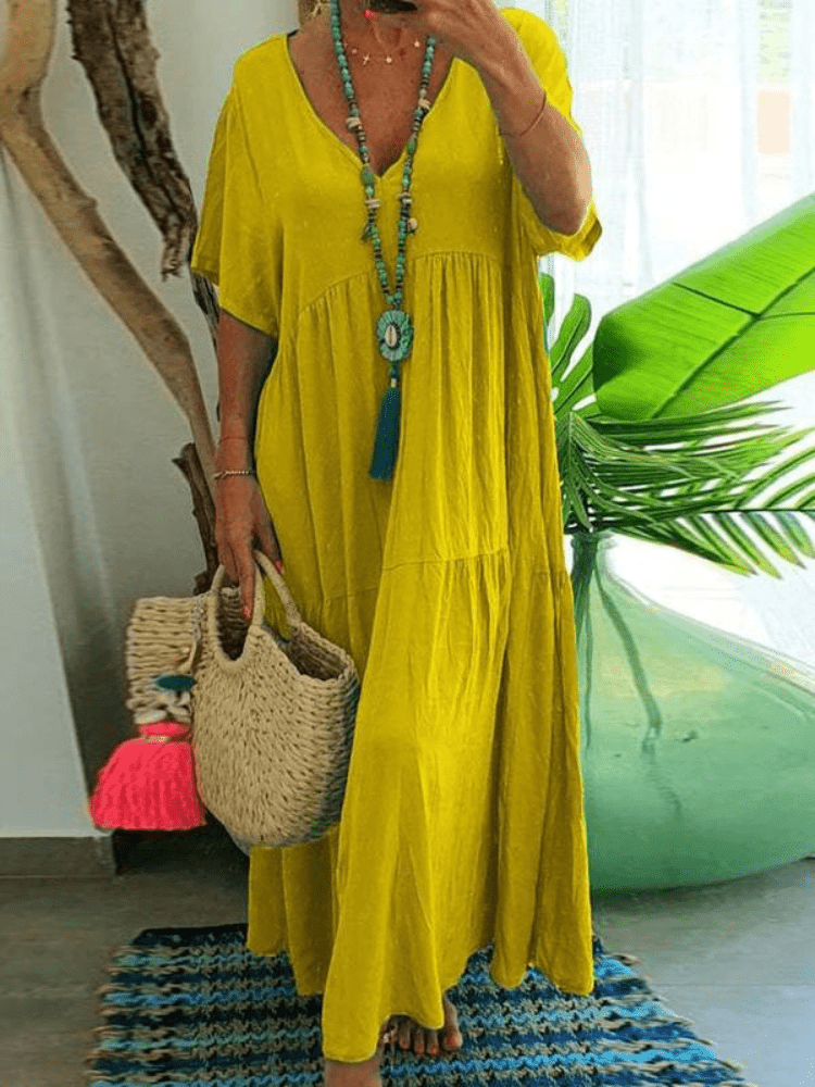 Valenzora | Pretty short-sleeved dress