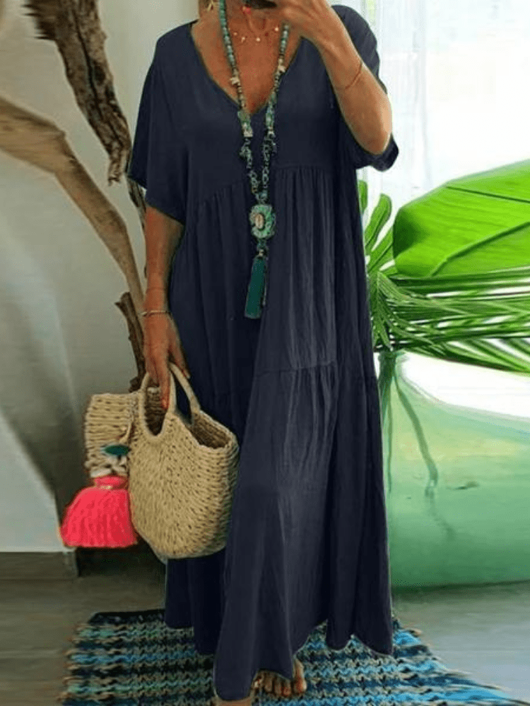 Valenzora | Pretty short-sleeved dress