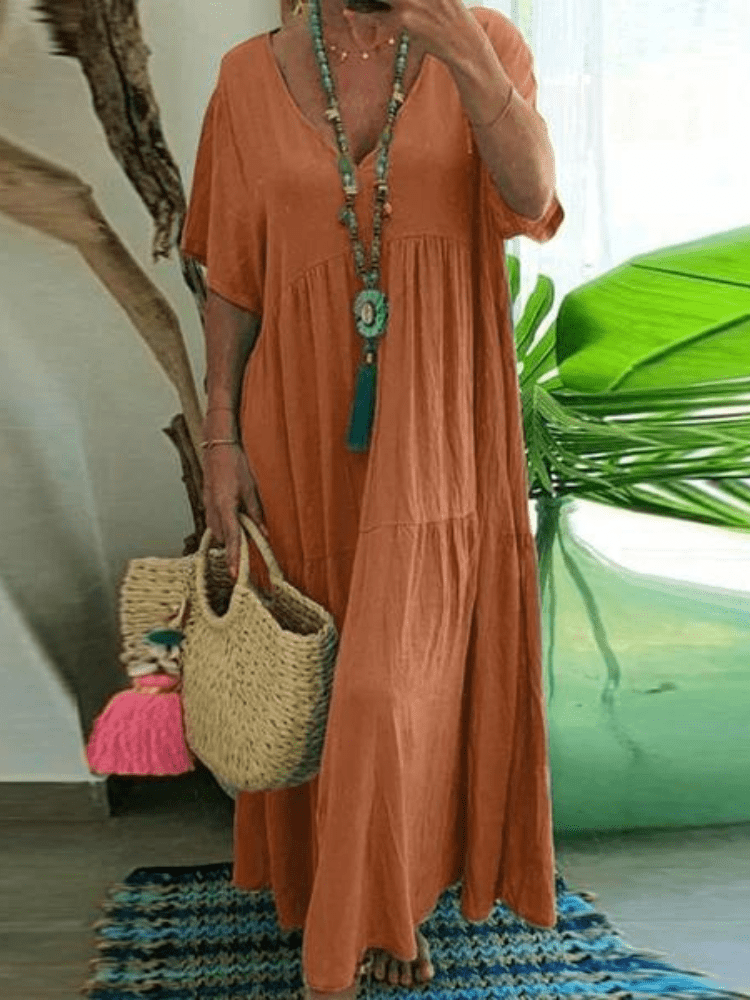 Valenzora | Pretty short-sleeved dress